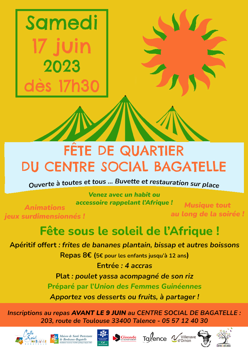 Les ateliers du Centre Social - Centre Social de Bagatelle